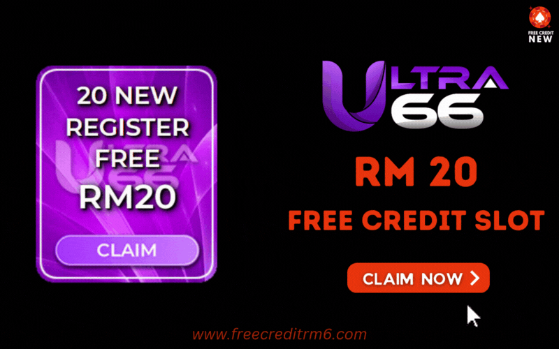 Free Credit New - Free Credit Slot - Ultra66 - RM20 - Featured Image