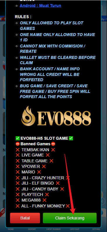 Free Credit New - Free Credit No Deposit - Newsky88 - RM30 - Step 3 - Claim Bonus - Part 2