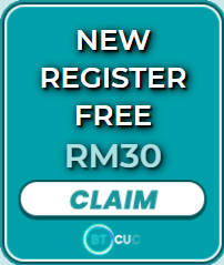 Free Credit New - Free Credit Slot - BTCUCI - RM30