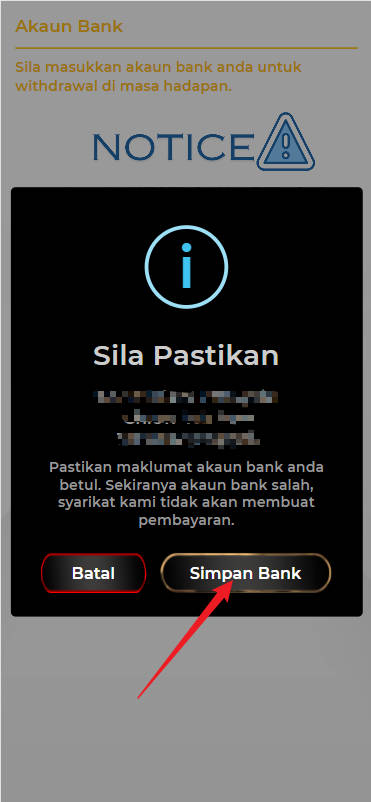 Free Credit New - Free Credit 365 - Mykad99 - RM12 - Step 2 - Add A Bank Account - Part 2