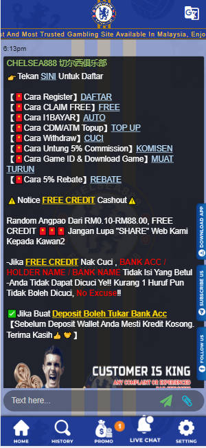 Chelsea888 - Live Chat - Mygame1