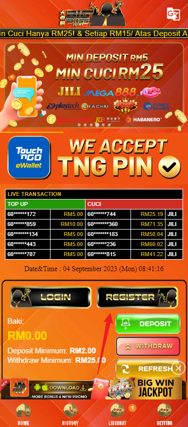 Free Credit New - Free Credit No Deposit - Big Boss Judi - RM5 - Step 2 - Add A Bank Account - Part 1
