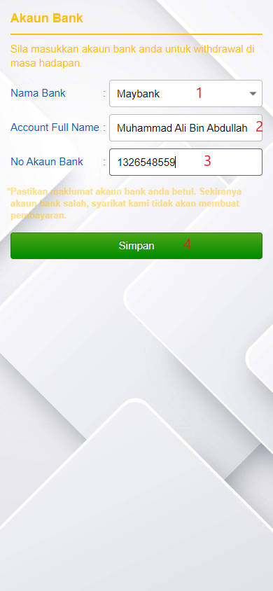 Step 2 - Register at Spin'nGo Casino - Part 1