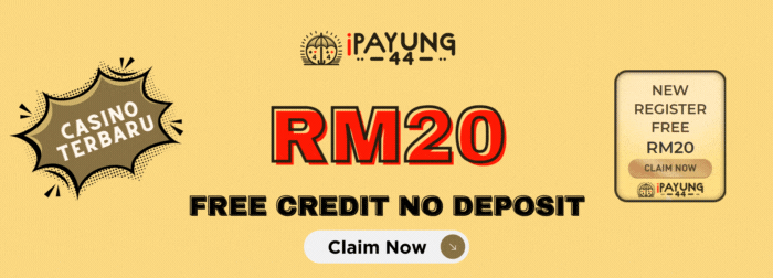 Headline Static Banner - iPayung Free Credit No Deposit RM20